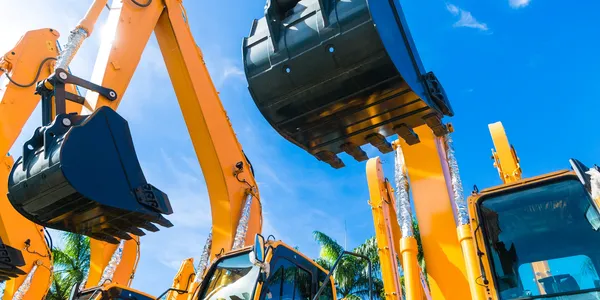 large machinery digging equipment