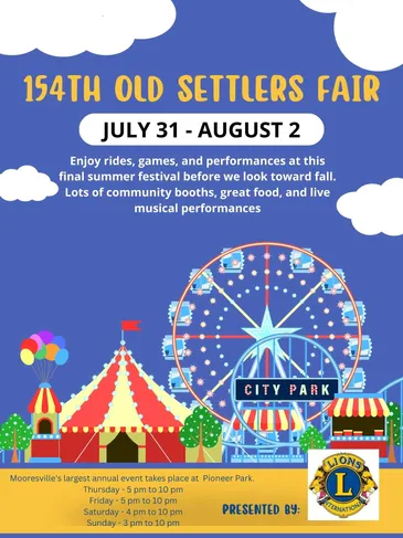 old settlers fair 2026 poster