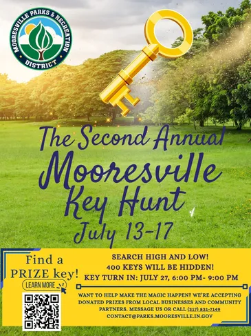 second annual mooresville key hunt poster
